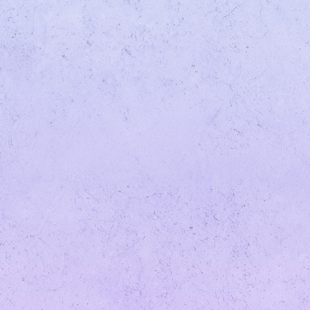 Tapet Polar Sunset cu degradeuri de culori pastelate, albastru si violet, aplicat pe un perete intr-un living modern