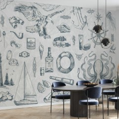 Fototapet The Sailor, Ash, personalizat, Photowall