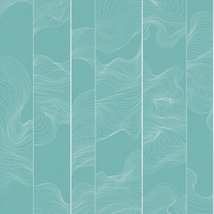 Fototapet Illuminated Lines Curved, Tiffany, personalizat, Photowall