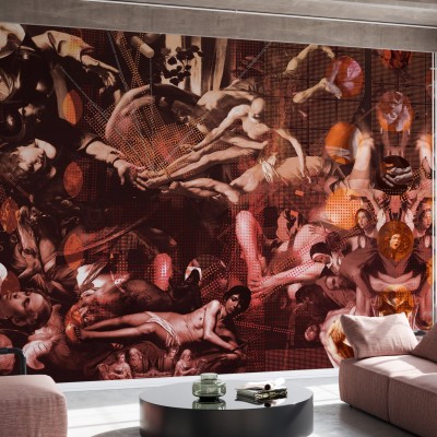 Tapet modern cu design artistic 