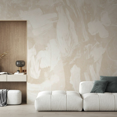 Fototapet Texturat Efect Vopsea Decorativă Kestrel White