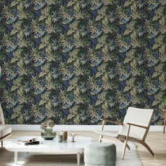 Fototapet Nocturnal Garden, personalizat, Photowall