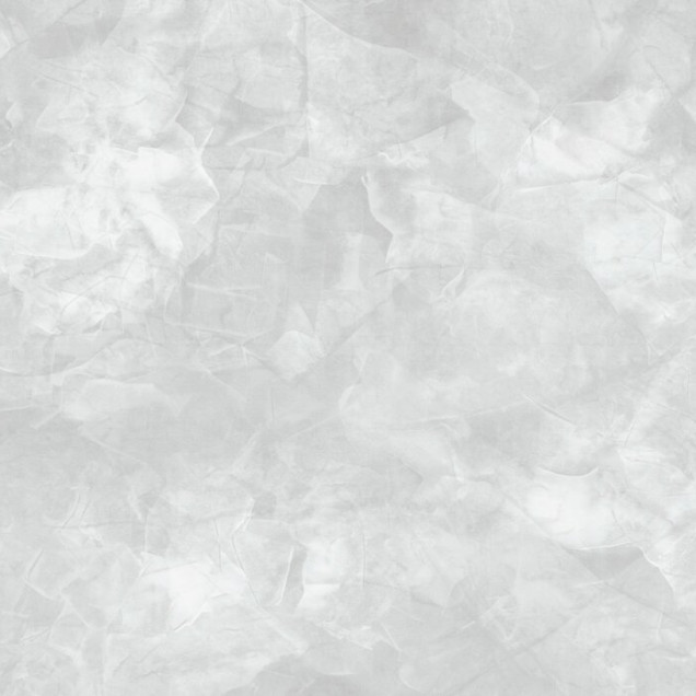 Tapet Mineral Matter gri deschis, cu aspect de beton, in living, cu canapea, masa, si accesorii decorative