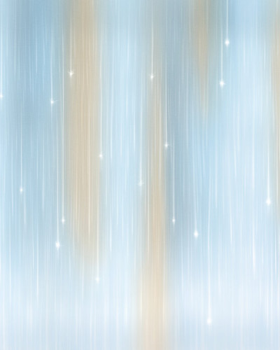 Starfall, Turquoise, Photowall