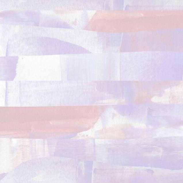 Fototapet Abstract Pastel in living, cu design abstract in tonuri pastelate de roz si mov.
