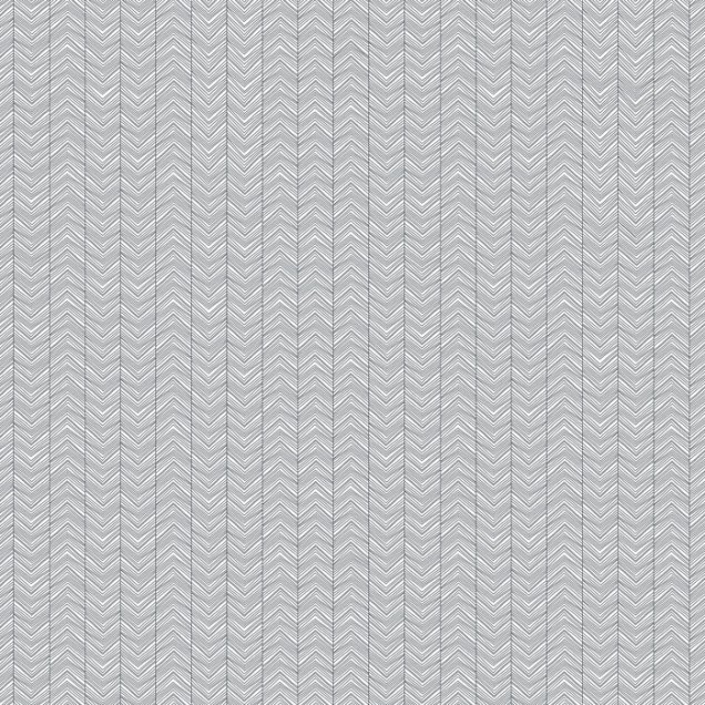 Tapet Herringbone, negru, cu model geometric, aplicat pe un perete într-un interior modern.