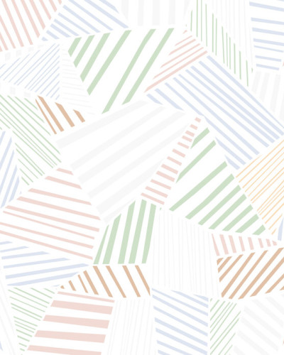 Herringbone V, White, Photowall