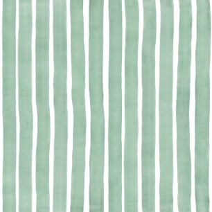 Fototapet Decorative Watercolor Stripes, Green, Photowall