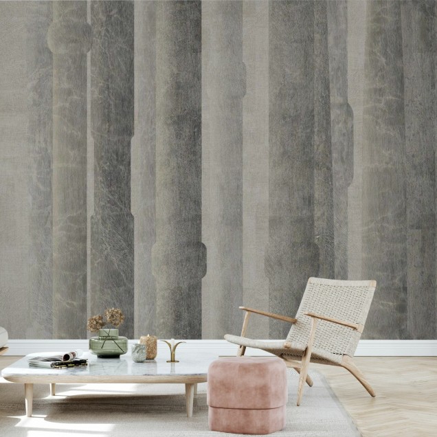Fototapet Column, Bronze, cu design modern si elegant, perfect pentru living, dormitor sau birou.