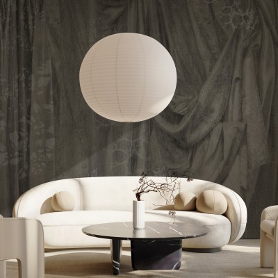 Draperi elegante, realizate în tonuri de bronz, pentru un decor modern și sofisticat.