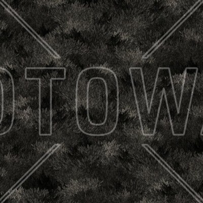 Tapet Meadow, Dark Grey cu un design minimalist al frunzelor, in tonuri de gri închis