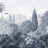 Tuscan Splendor, Blue - Panorama, Photowall