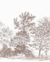 Away From The Trail, Velvet Taupe, Photowall