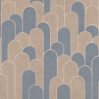 Grand Arches Pattern - Beige Blue, Photowall