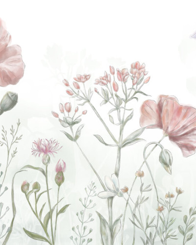 Spring Flowers without Butterflies, Photowall