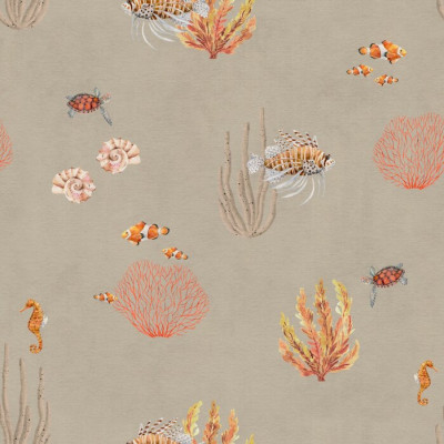Coral Garden - Brown, Photowall