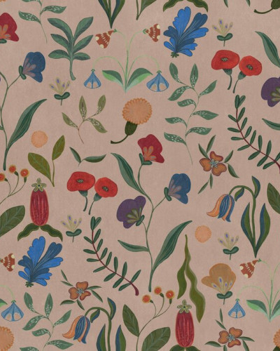 Fototapet floral cu design 