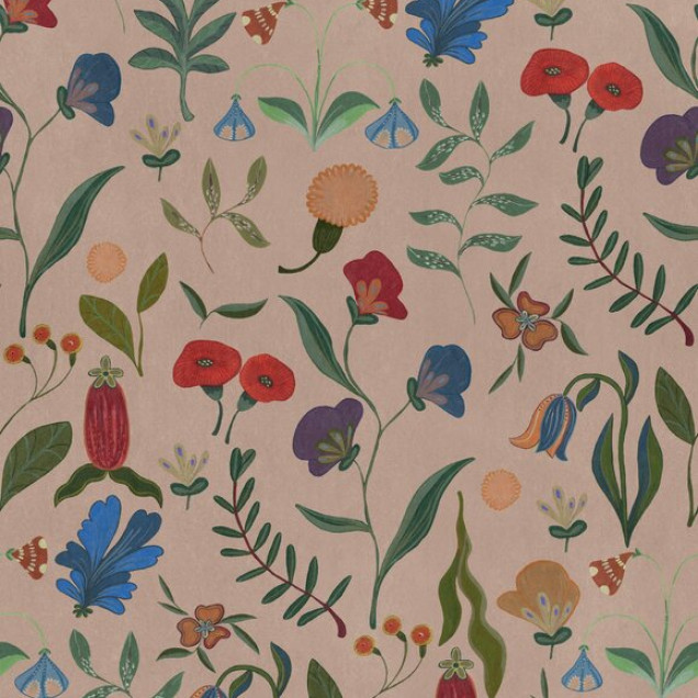 Fototapet floral cu design 