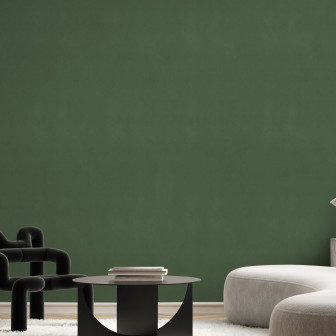 Fototapet verde în living modern