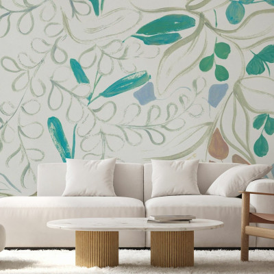 Fototapet cu design floral 