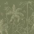 Vestured Line - Green, Photowall