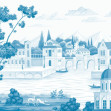By the River - Blue, Photowall