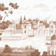 By the River - Sepia, Photowall