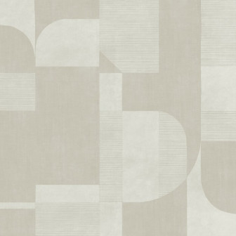 Fototapet bej cu design geometric abstract