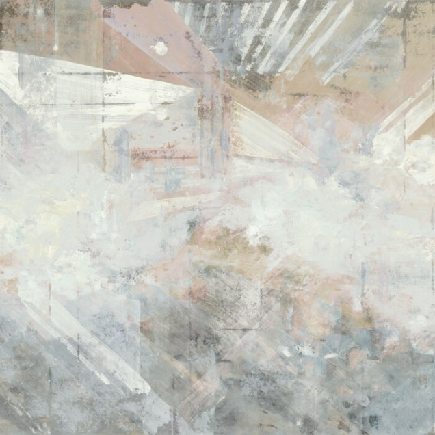 Fototapet decorativ cu textură abstractă în living modern
