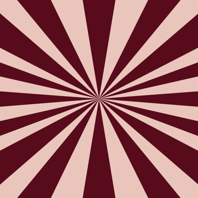 Fototapet cu model geometric roșu și roz