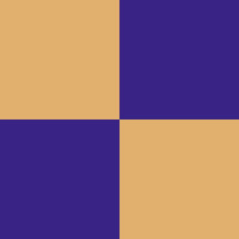 Square - Dark Blue and Yellow, Photowall