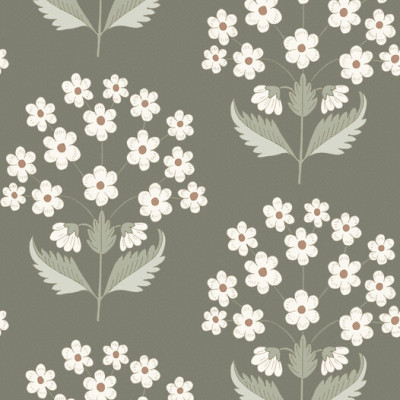 Floral Bunch - Green, Photowall