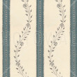 Fine Flower Stripe - Blue, Photowall