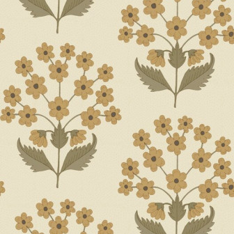 Floral Bunch - Yellow, Photowall