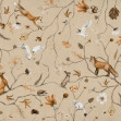 Playful Forest - Beige, Photowall