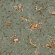 Playful Woods - Vintage - Green, Photowall
