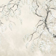 Blossom Wisteria - Beige, Photowall