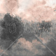 Romantic Landscape - Pink, Photowall