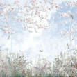 Sparkling Garden - Blue, Photowall