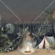 Nature Camping - Dark Long, Photowall