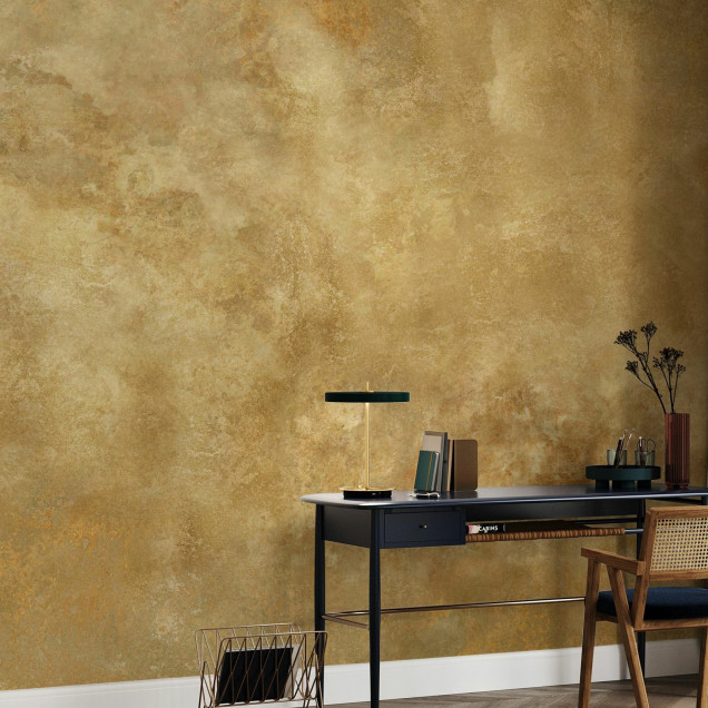 Fototapet cu efect grunge smokey într-un interior modern