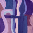 Geometric Modern Abstract - Blue, Photowall