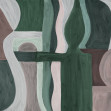 Geometric Modern Abstract - Green, Photowall