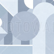 Stylish Geometric Pattern - Light Blue, Photowall