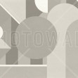 Stylish Geometric Pattern - Grey, Photowall