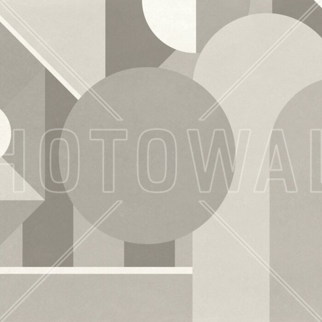 Fototapet cu model geometric elegant în tonuri de gri