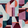Illustration of Geometric Pattern - Multicolor, Photowall