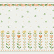 Floral Leaf Frame - White II, Photowall