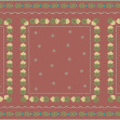 Greek Flower Frame - Red, Photowall