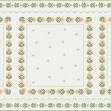 Greek Flower Frame - White IV, Photowall